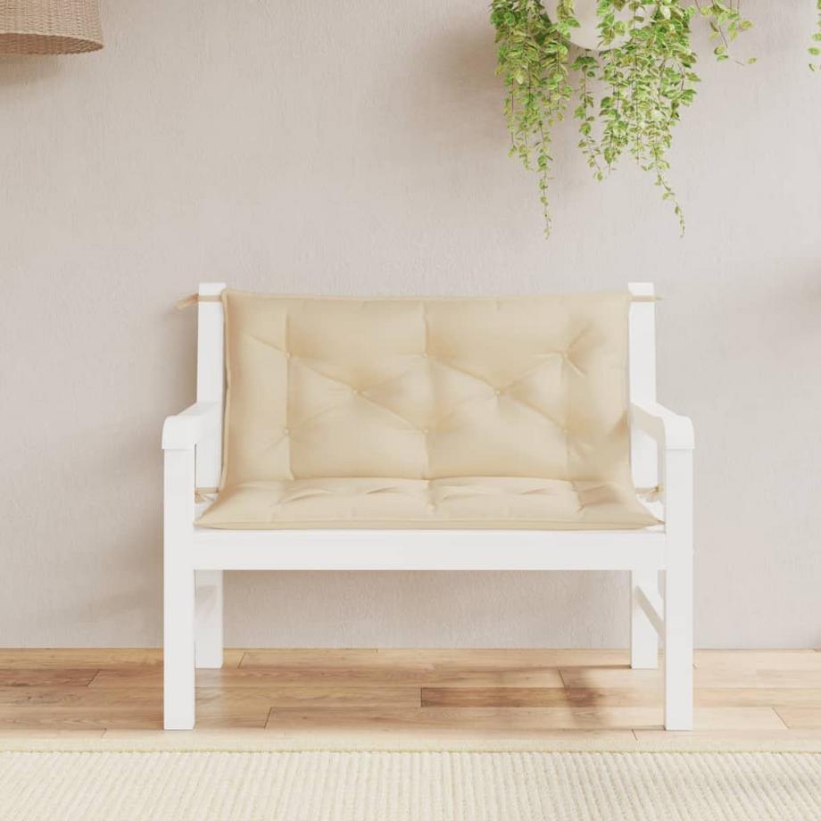 VidaXL Coussin de banc de jardin tissu  