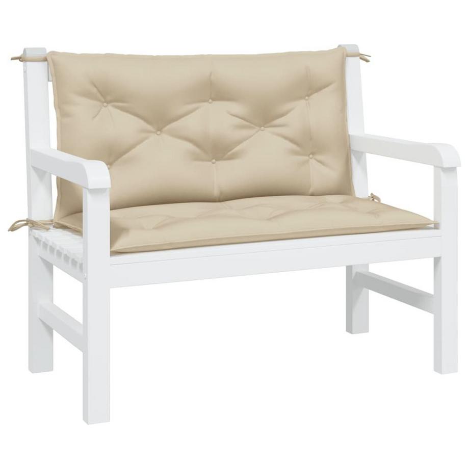 VidaXL Coussin de banc de jardin tissu  