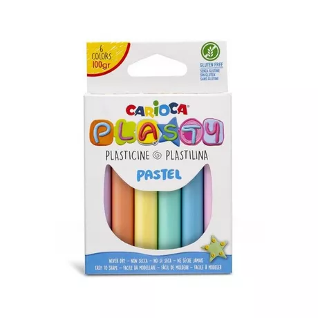 CARIOCA  Carioca 42174 composto per ceramica e modellazione Pasta modellabile 100 g Multicolore 
