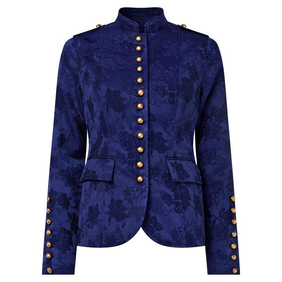 Joe Browns Geblümte gecroppte Militärjacke  