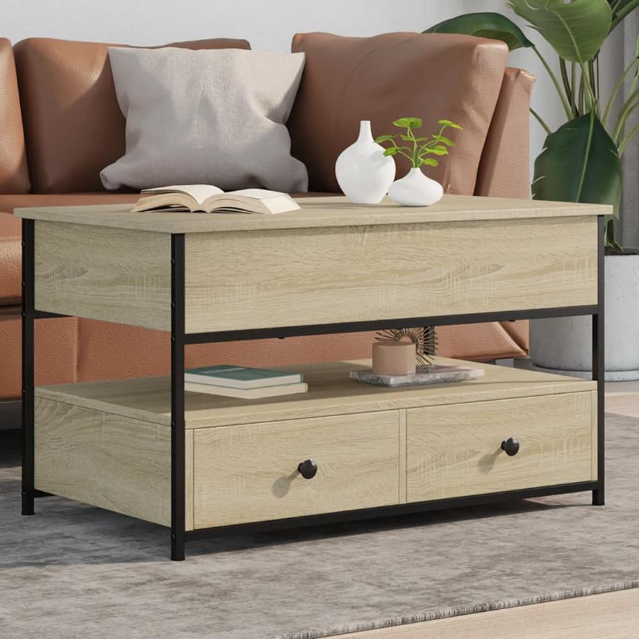 VidaXL Table basse métal  