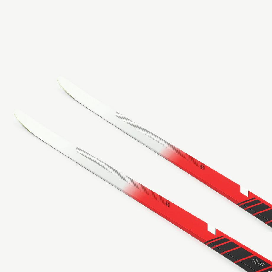 WEDZE  Sci da skating adulto - 500 + attacco sci di fondo Compact Step-in 