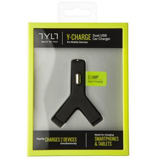 TYLT  Y-Charge 2.1 Smartphone, Tablet Nero Accendisigari Auto 