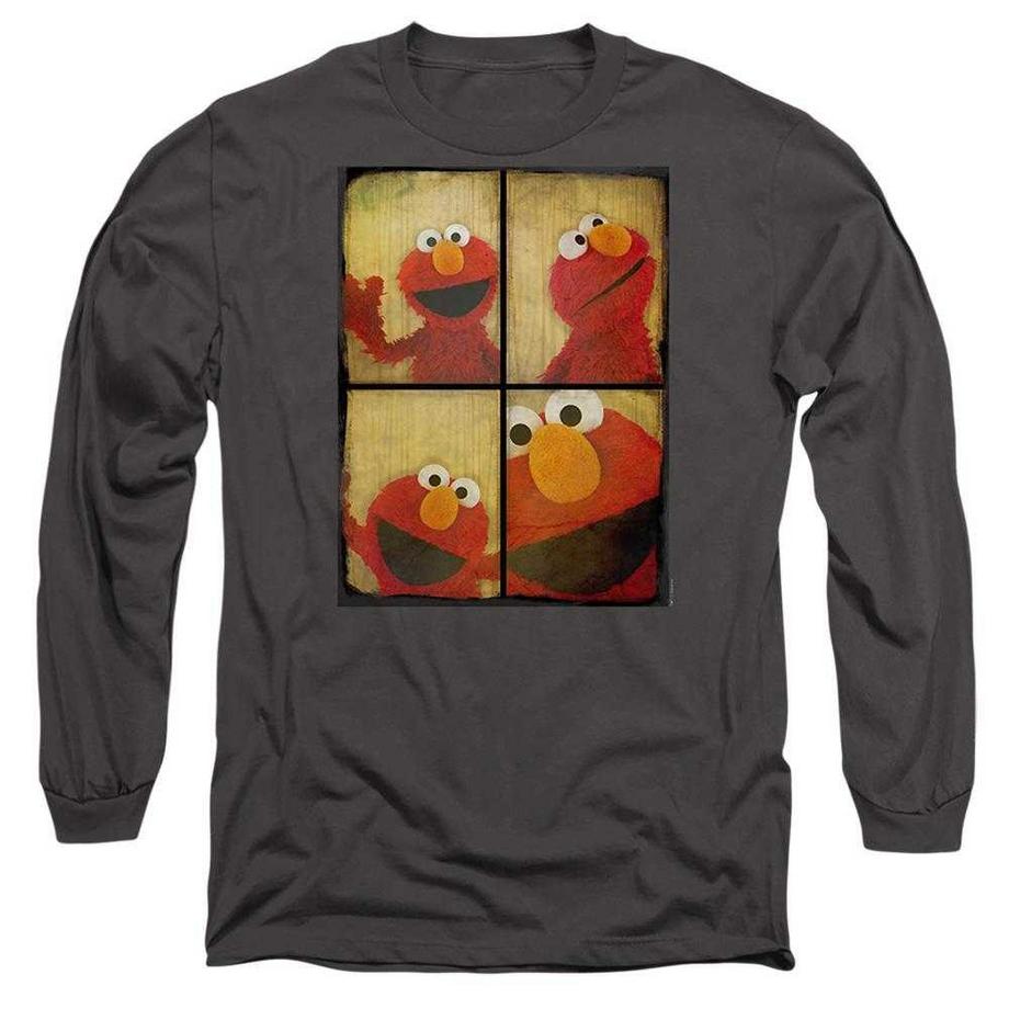 T-ShirtManches Longues Motif Elmo Motiftyle Photomaton