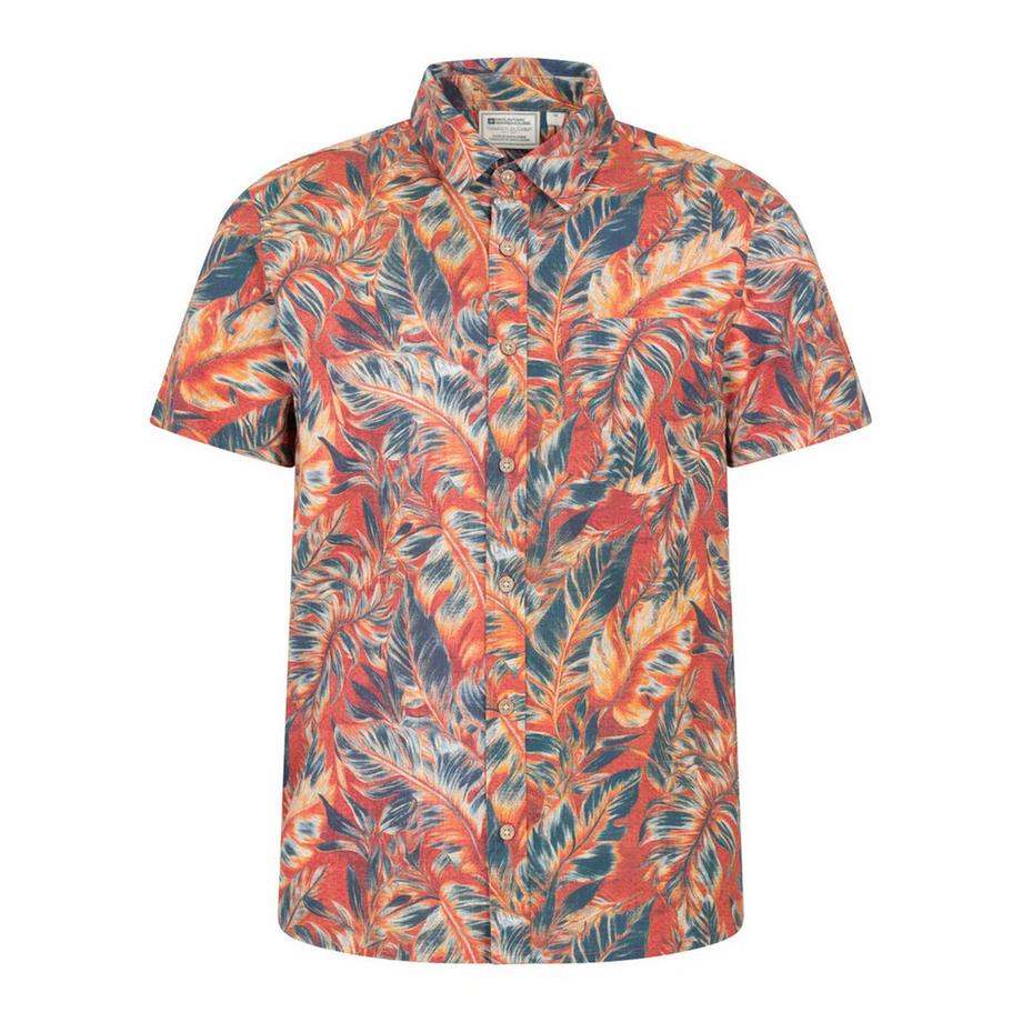 Mountain Warehouse  Chemise Ample Manches Courtes Motiftyle Feuilles Tropicales Tropical 