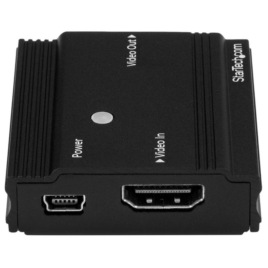 STARTECH.COM  StarTech.com Amplificatore di Segnale HDMI - Ripetitore di segnale HDMI - 4K a 60Hz - fino a 9 Metri con Cavo standard 