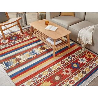 Beliani Tapis en Laine Boho JRARAT  