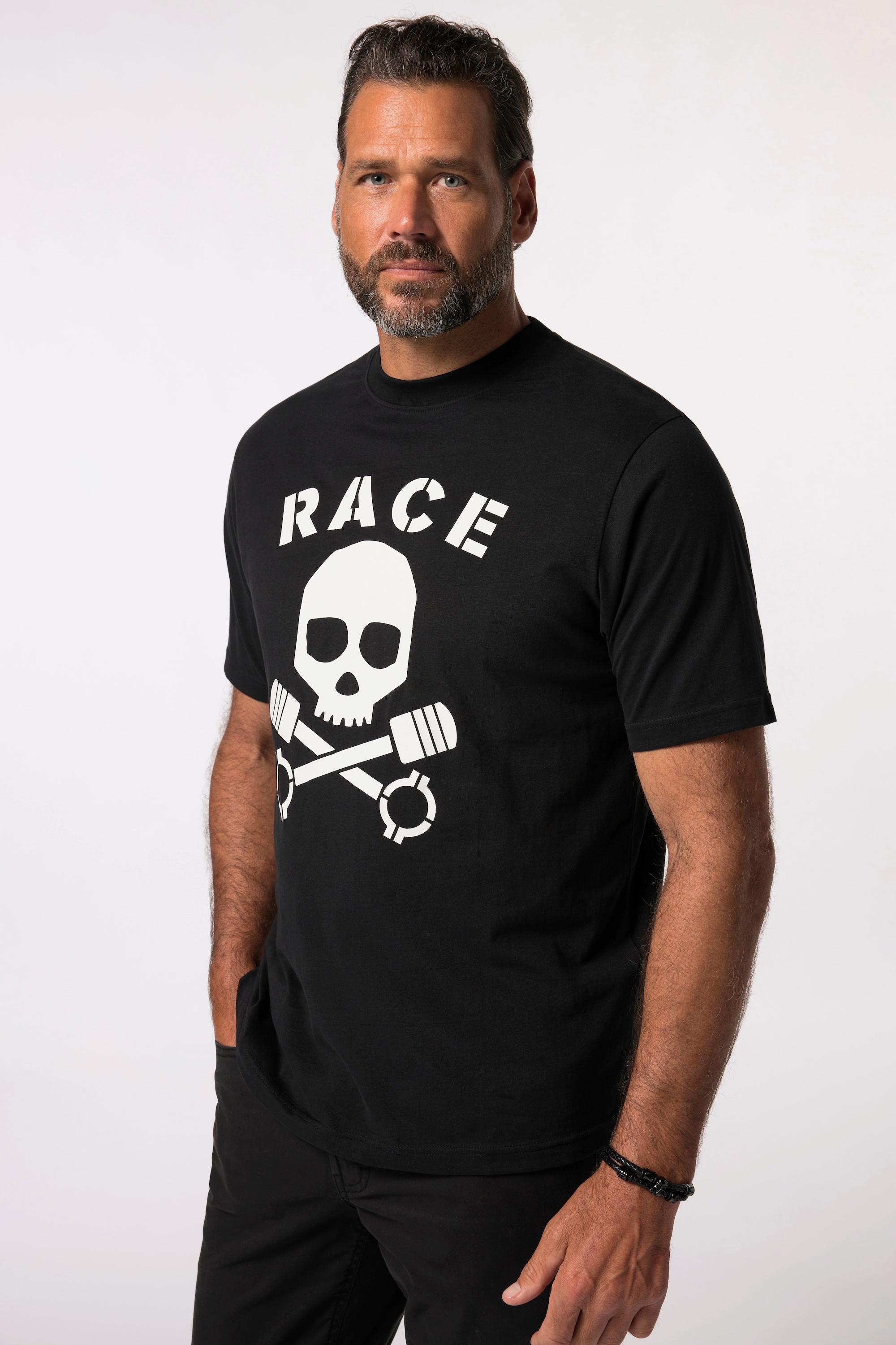 JP1880 Halbarm T-Shirt Brustprint  