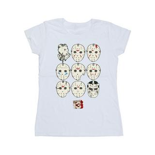 Friday The 13th Jason Masks T-Shirt  