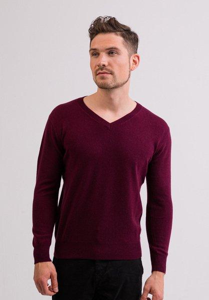 CASH-MERE.CH  Kaschmir V-Ausschnitt Pullover 