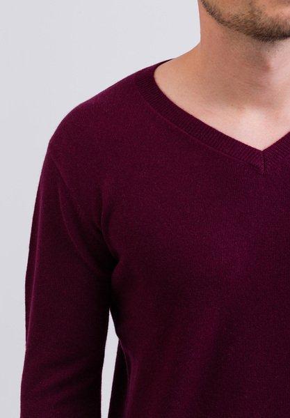 CASH-MERE.CH  Kaschmir V-Ausschnitt Pullover 