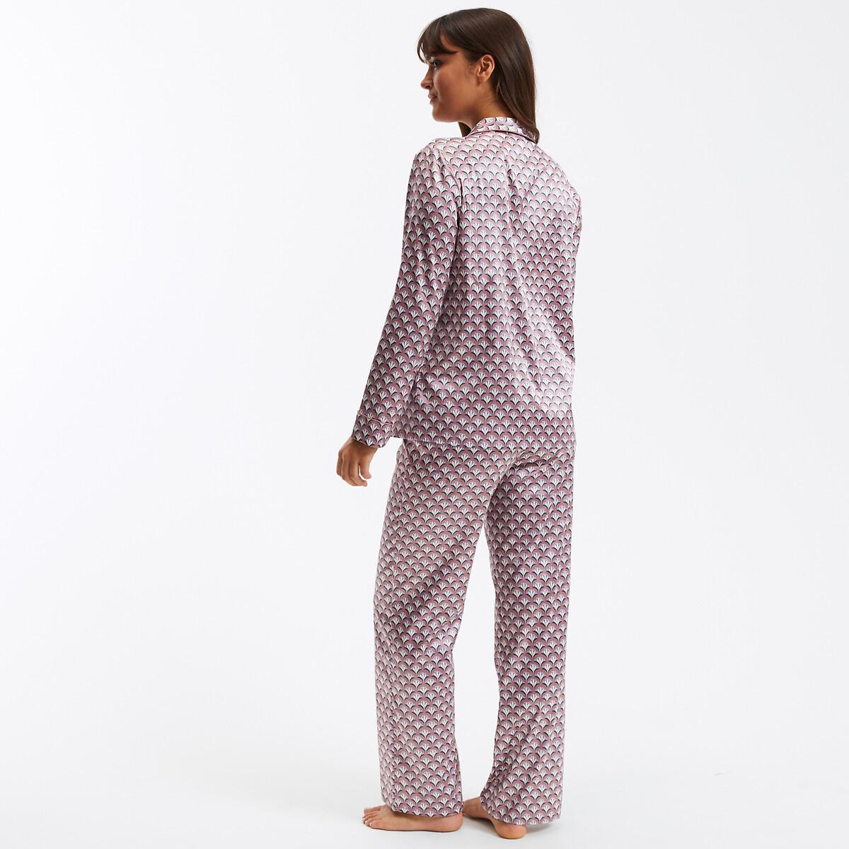 La Redoute Collections  Pyjama mit langen Ärmeln 