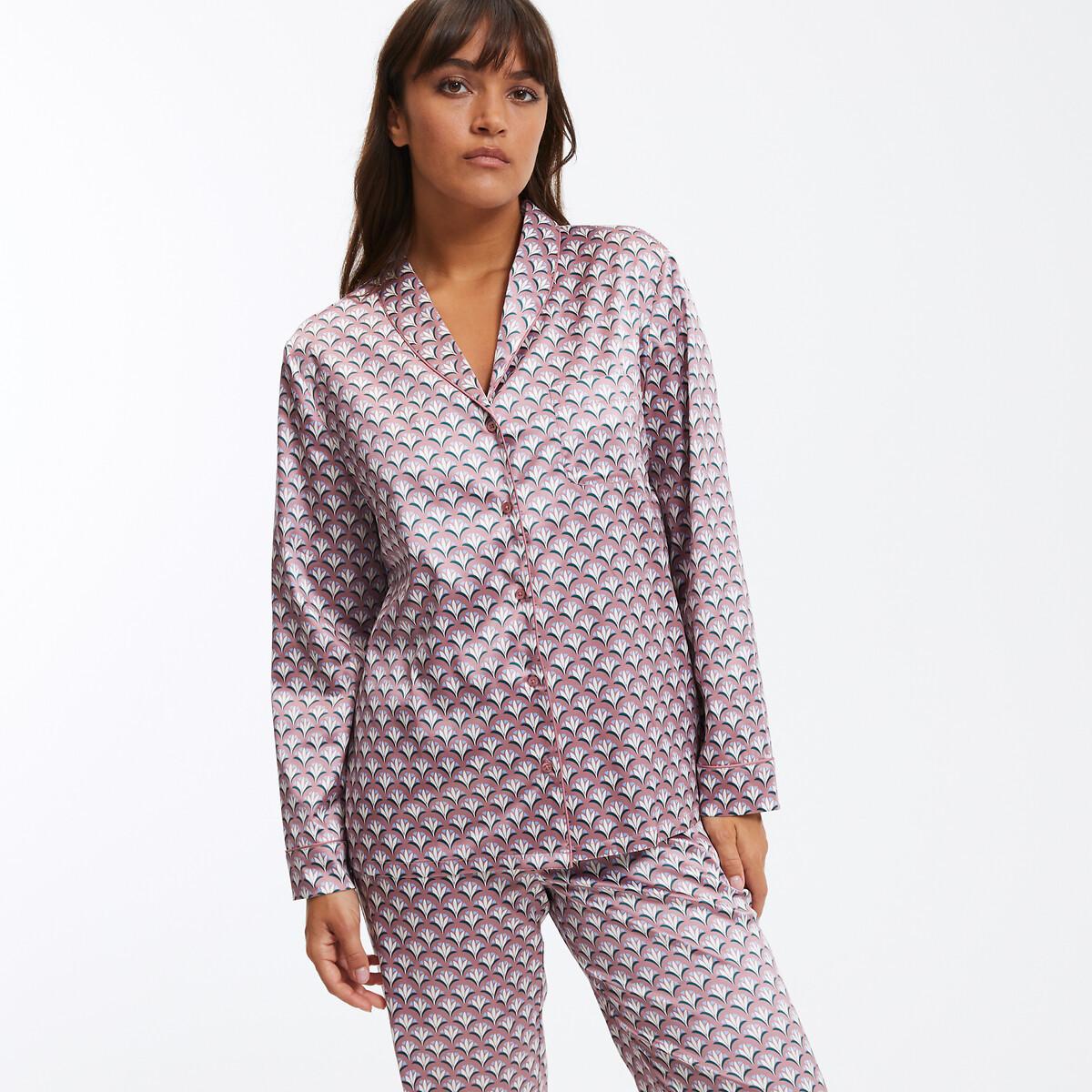 La Redoute Collections  Pyjama mit langen Ärmeln 