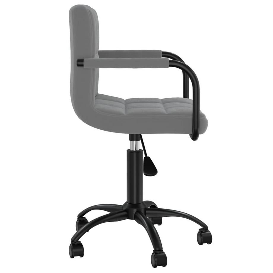 VidaXL Chaise pivotante de salle à manger velours  
