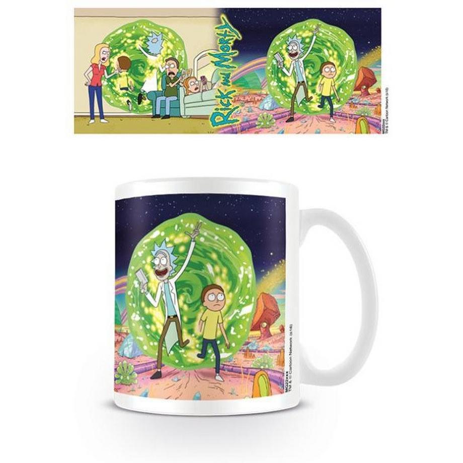 Rick And Morty Kaffeebecher, Portal  
