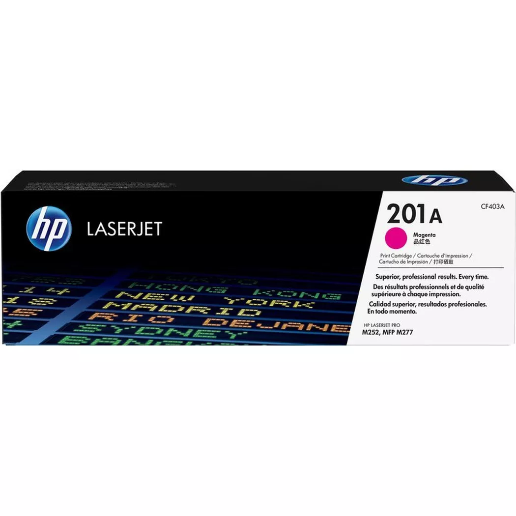 Hewlett-Packard – HP Toner-Modul 201A magenta CF403A CLJ Pro M252/MFP277 1330 S., Magenta, One Size