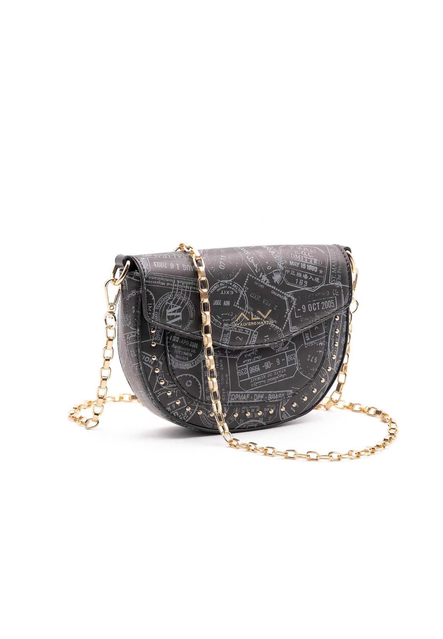 ALV by Alviero Martini  Shoulder Bags With Flap Collection Studs 