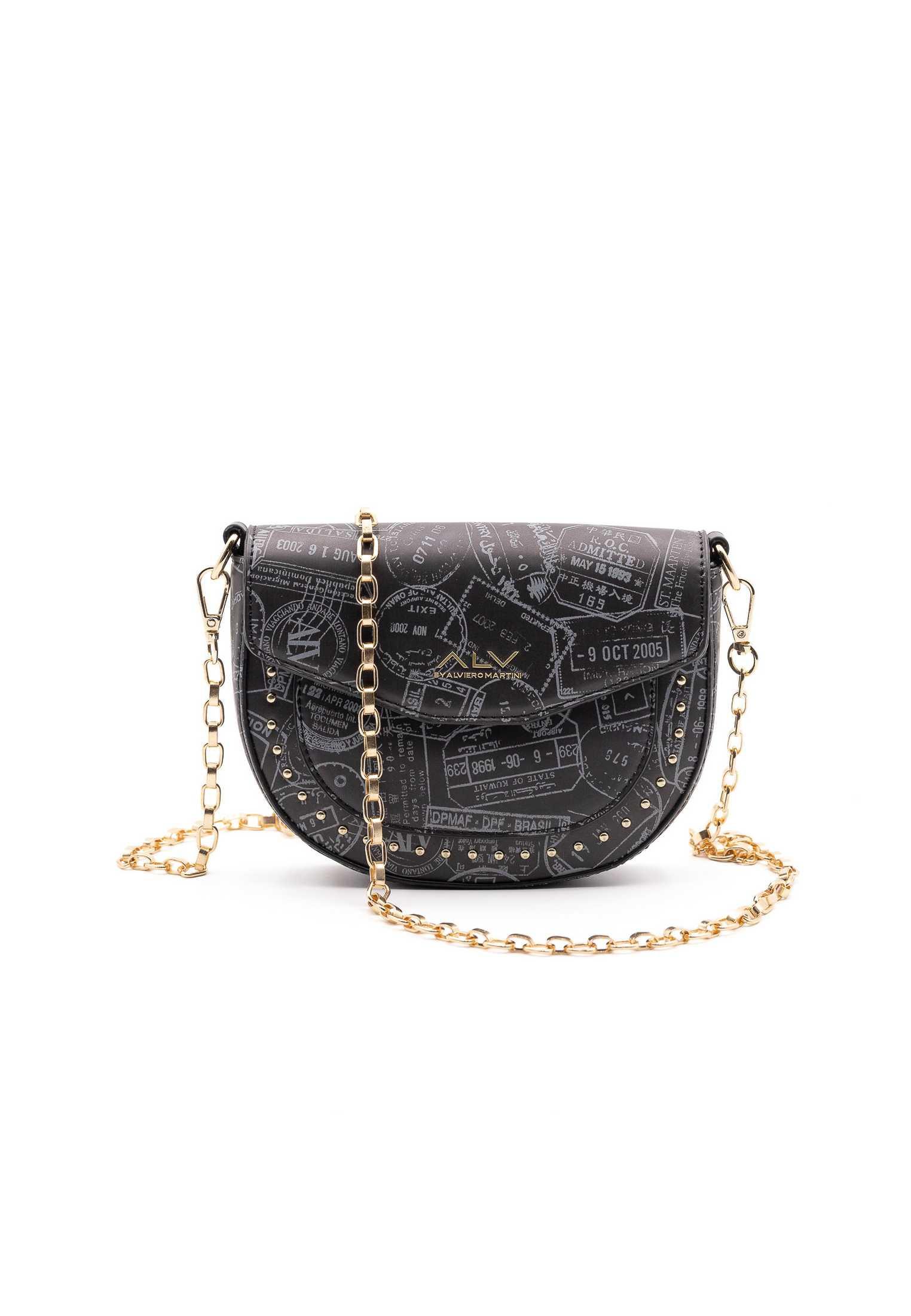 ALV by Alviero Martini  Shoulder Bags With Flap Collection Studs 