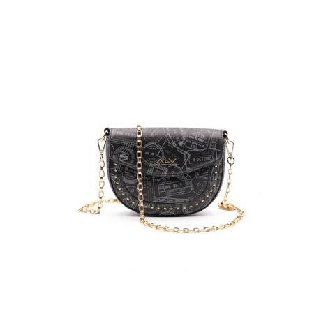 ALV by Alviero Martini  Shoulder Bags With Flap Collection Studs 