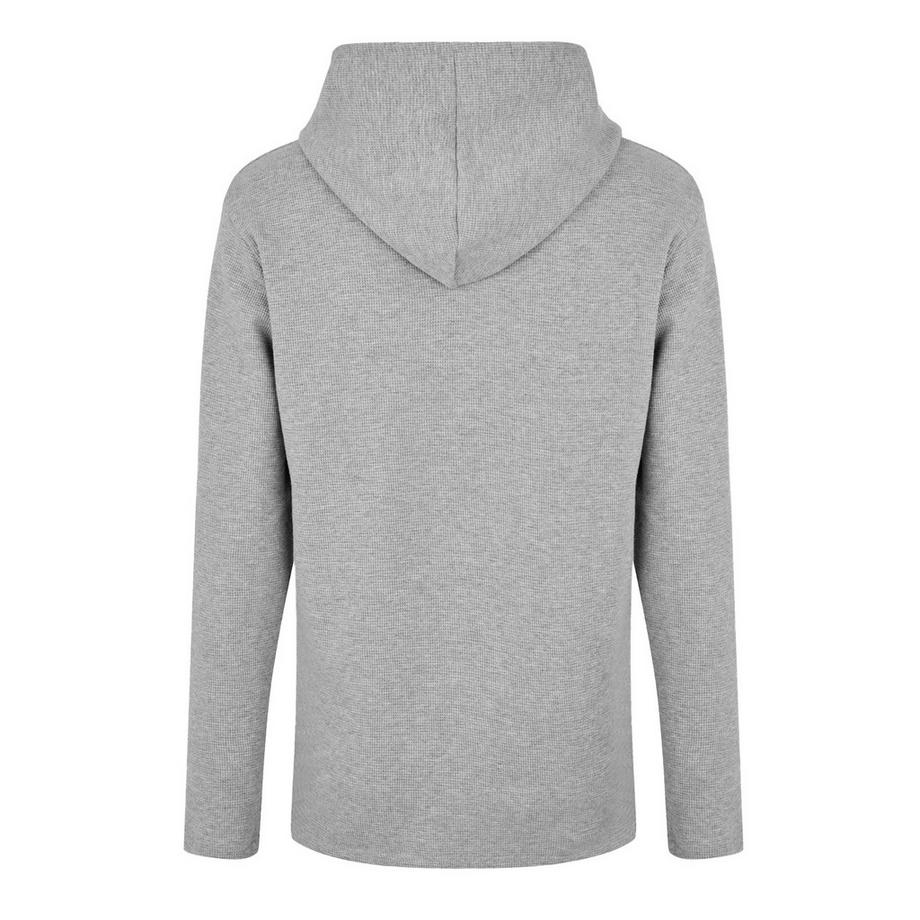 BOSS Hoodie Zum Überziehen, Waffelstrick  