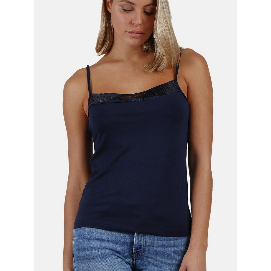 Tanktop Escote Lentejuelas