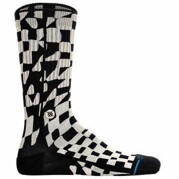 Socken  1er Pack-Wave Check Crew
