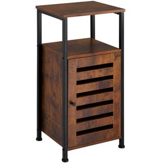 Tectake Armoire d’appoint DURHAM Meuble de rangement Style Vintage  38,5x31,5x81cm  