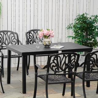 Outsunny Table de jardin  