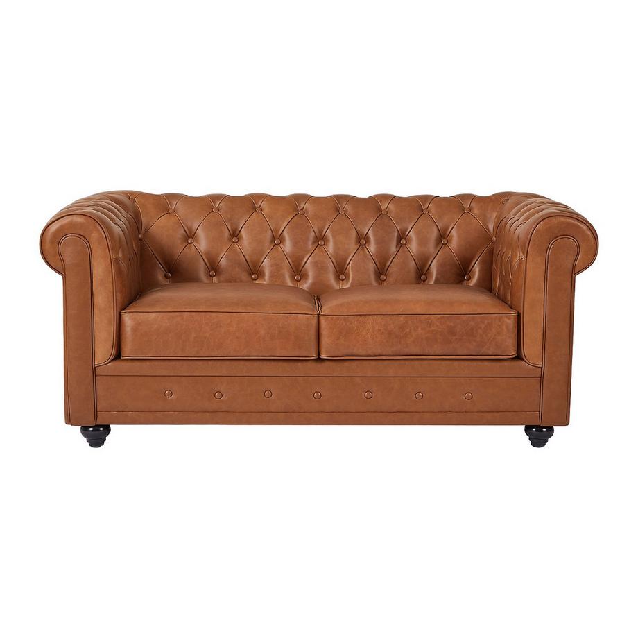 Vente-unique Canapé fixe 2 places CHESTERFIELD  