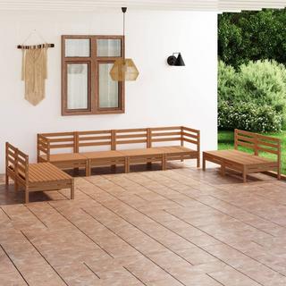 VidaXL Garten-lounge-set kiefernholz  