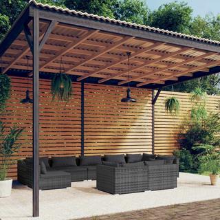 VidaXL Garten-lounge-set poly-rattan  