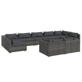 VidaXL Garten-lounge-set poly-rattan  