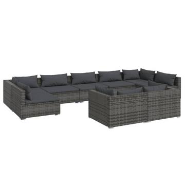 Garten-lounge-set poly-rattan