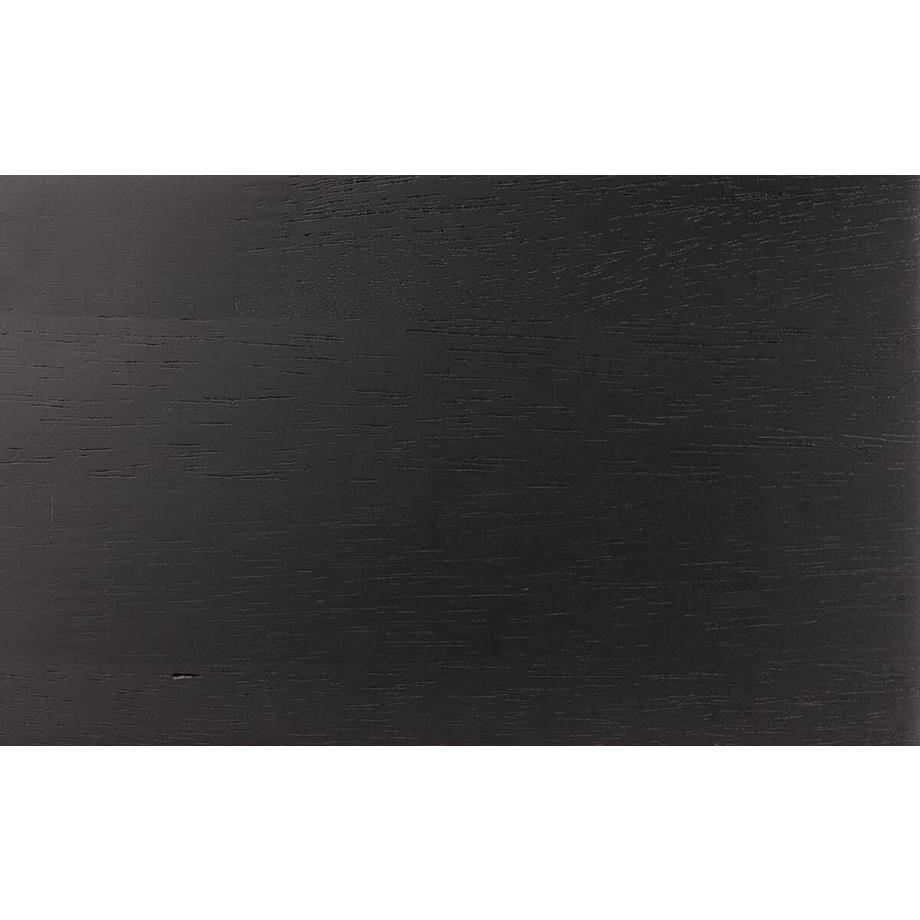 mutoni Chaise de salle à manger Jasira noir mat (1 pièce)  