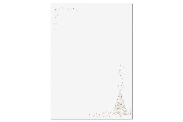 Sigel SIGEL Weihnachts-Motiv-Papier A4 DP084 Golden Tree, 90 g 100 Blatt  