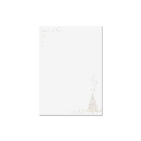 Sigel SIGEL Weihnachts-Motiv-Papier A4 DP084 Golden Tree, 90 g 100 Blatt  