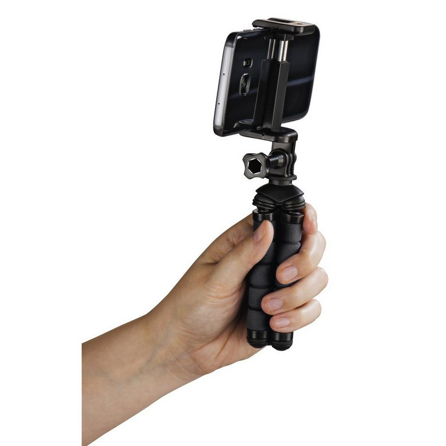 hama  Supporto da tavolo HAMA Flex per smartphone e GoPro 14 cm nero 