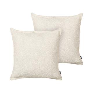 Beliani Lot de 2 coussins en Polyester Moderne SENECIA  