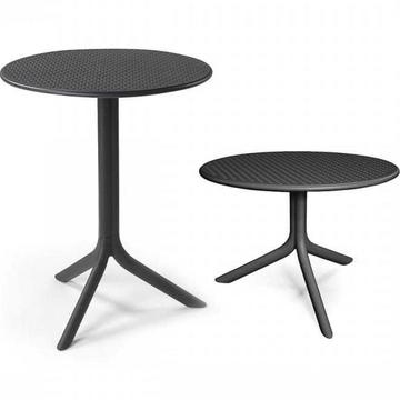 Table de jardin Step noir 60