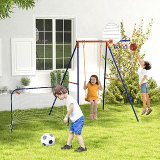 Outsunny  Balançoire pour enfants 