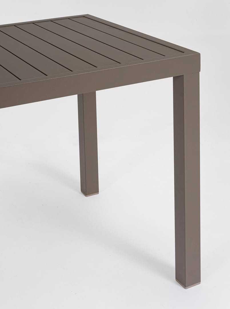 mutoni Table de jardin Hilde café 130x68  