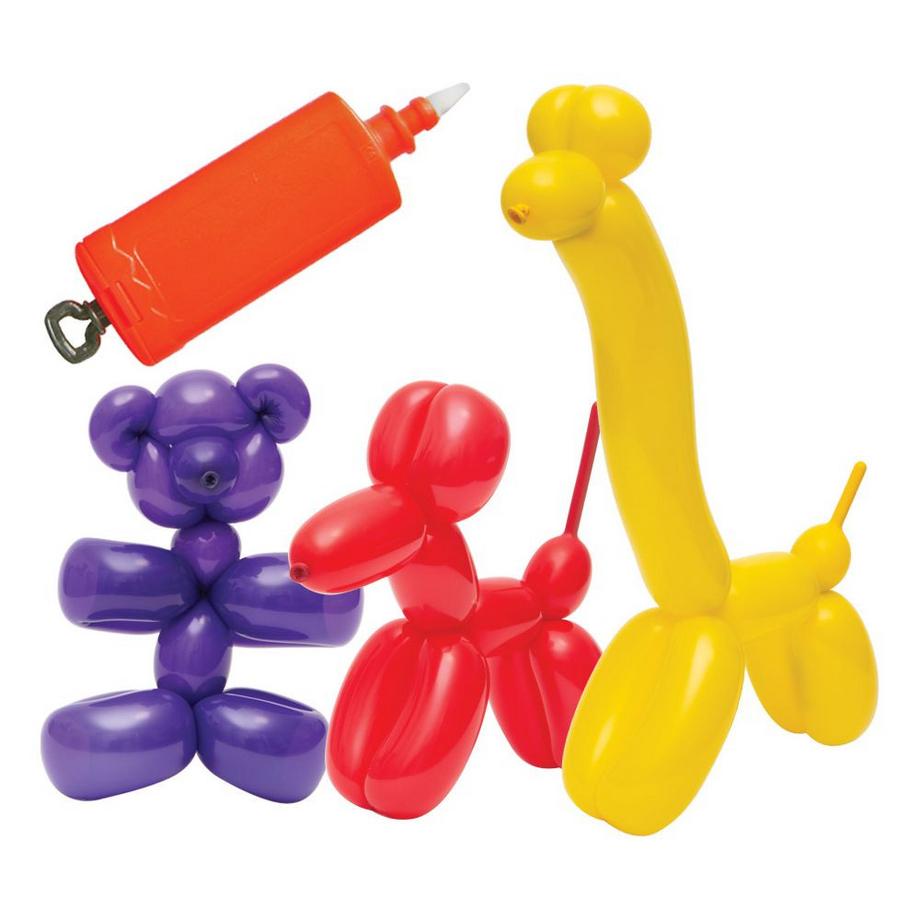 Ballons de modélisation  avec pompe