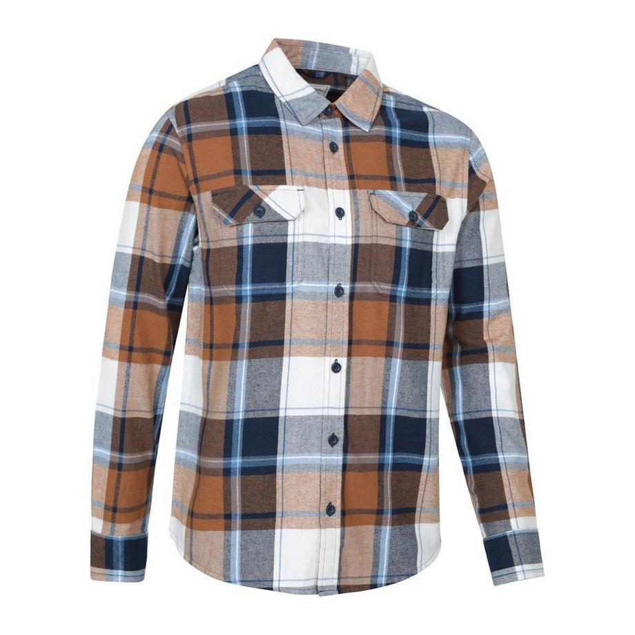 Mountain Warehouse Trace Camicia a Maniche Lunghe a Quadri  