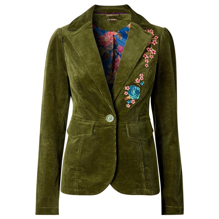 Joe Browns Bestickte Cordjacke  