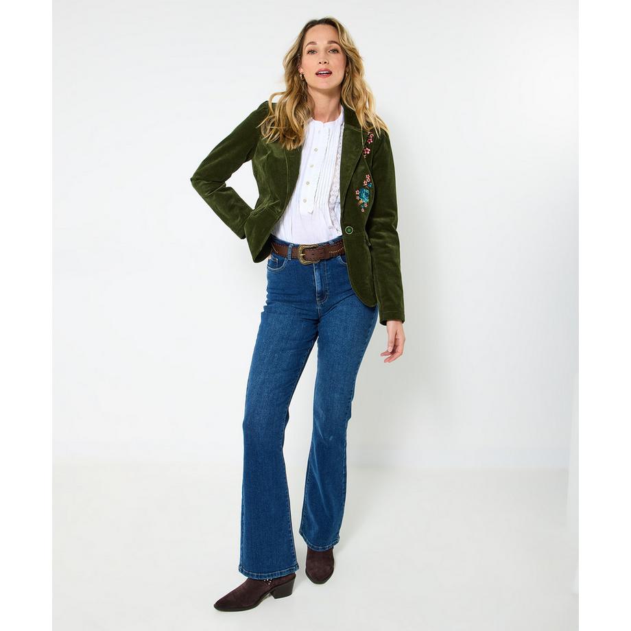 Joe Browns Bestickte Cordjacke  