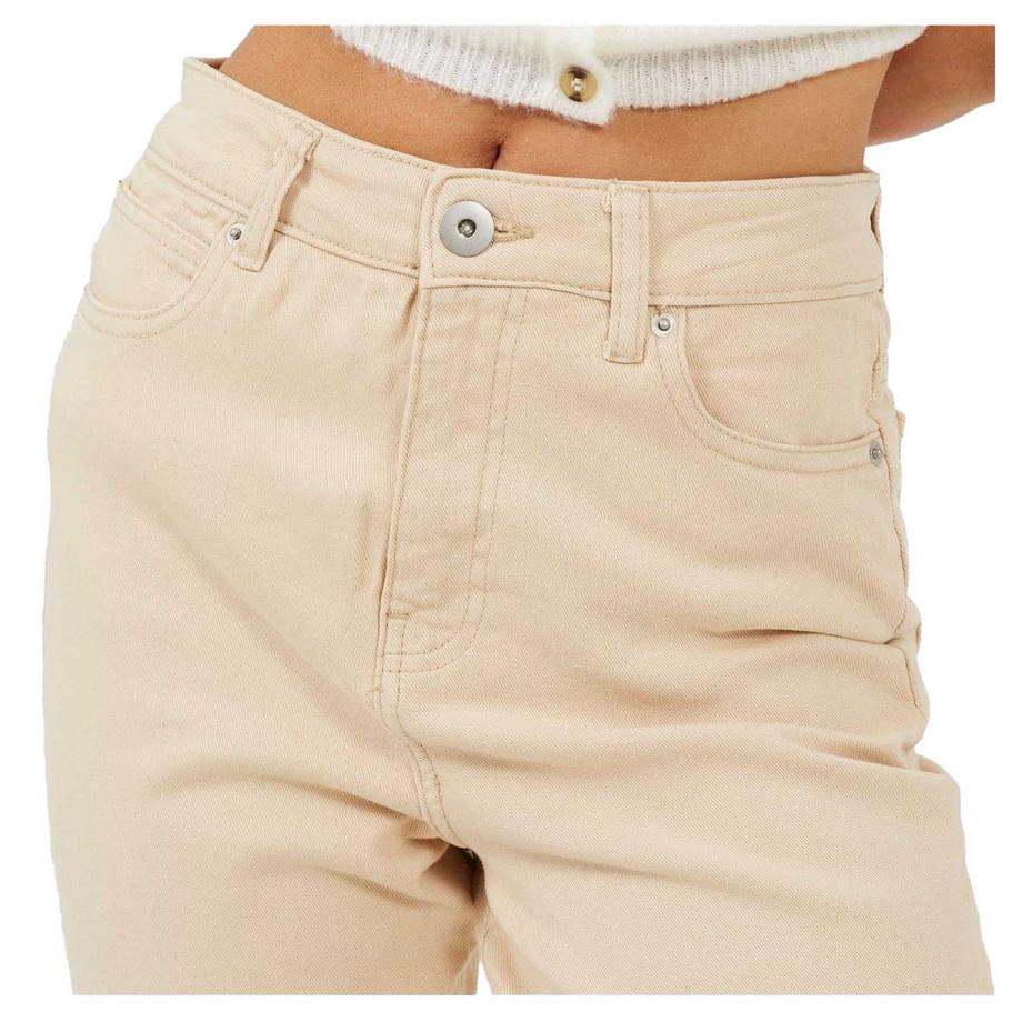 Brave Soul Jeans Cotone Orlo Grezzo Mamma  