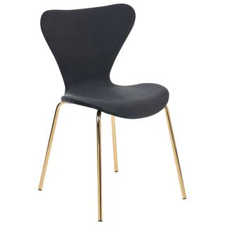 Beliani Lot de 2 chaises en Velours Scandinave BOONVILLE  