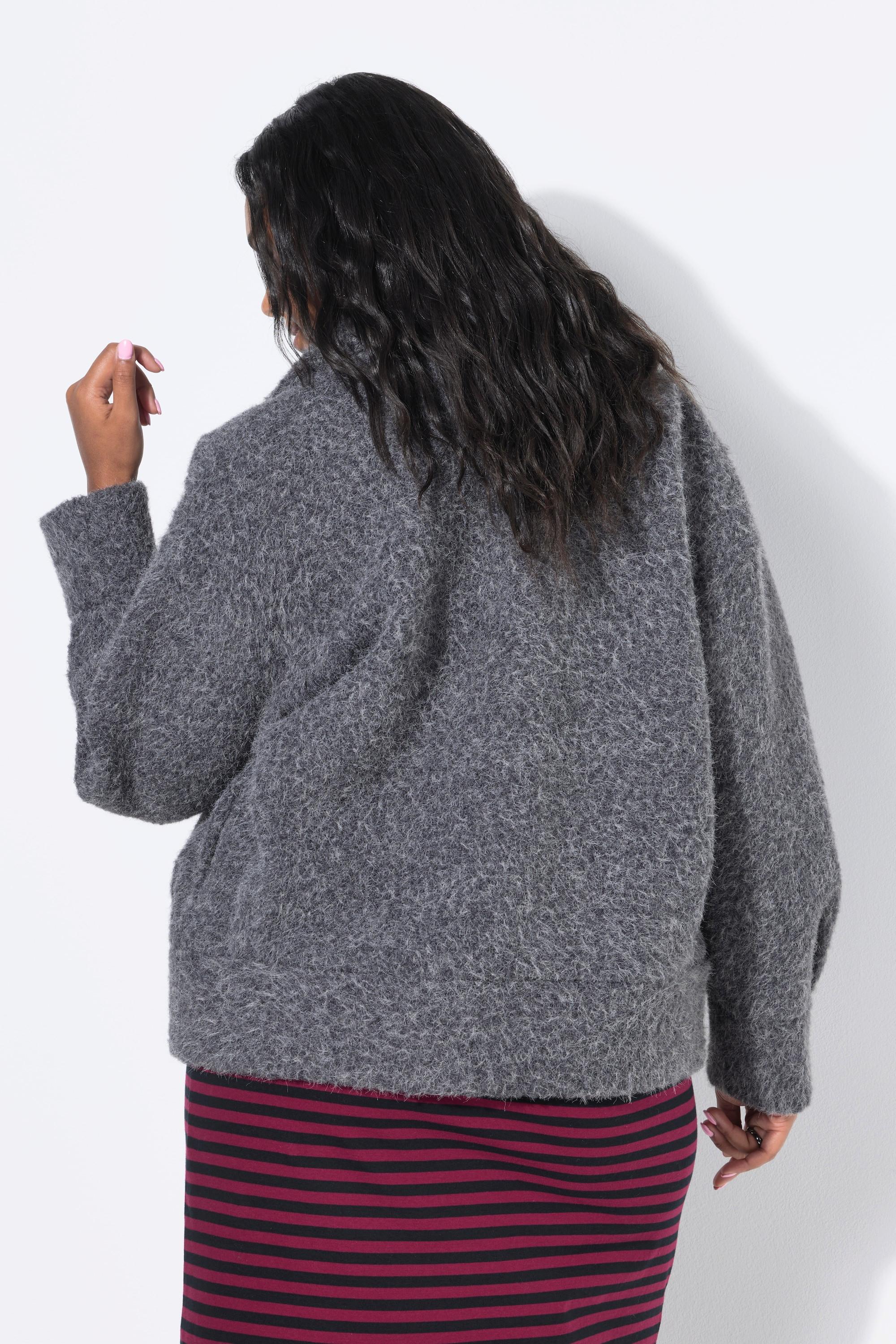 Studio Untold Oversized Shacket Wolloptik  