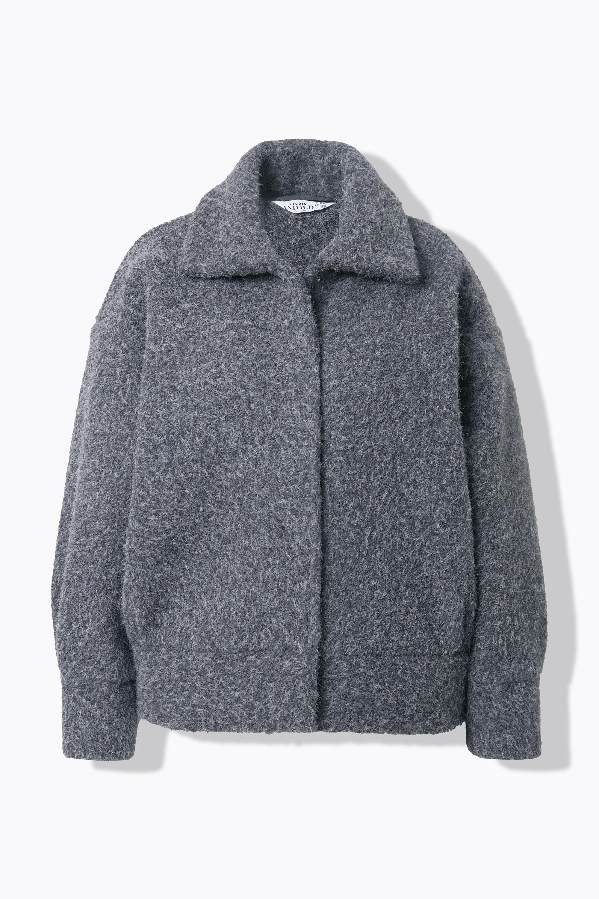 Studio Untold Oversized Shacket Wolloptik  