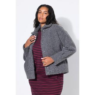 Studio Untold Oversized Shacket Wolloptik  